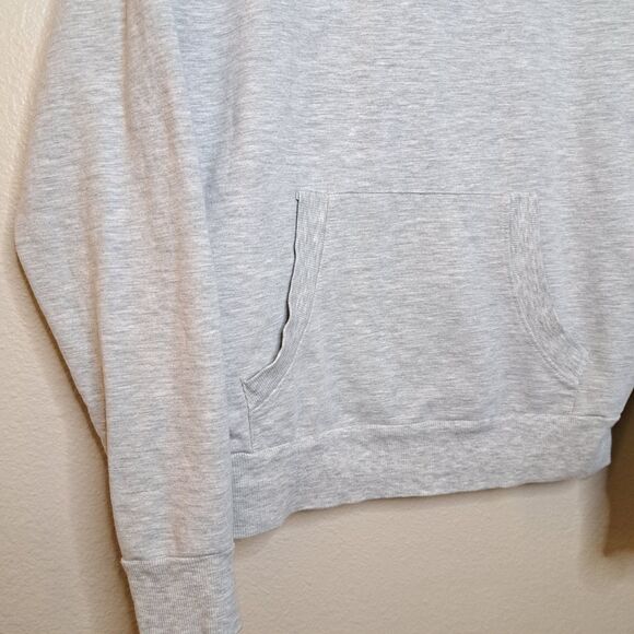 Z By Zella Women High Neck Hoodie Gray Soft With Pockets Size XS - Picture 4 of 10